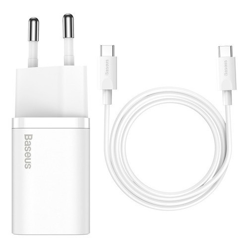 Baseus 25W: Carregador Turbo + Cabo USB-C