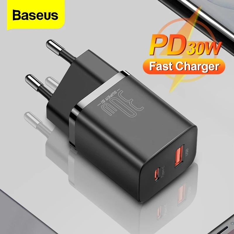 Baseus 30W: Carregador Turbo para Seu iPhone