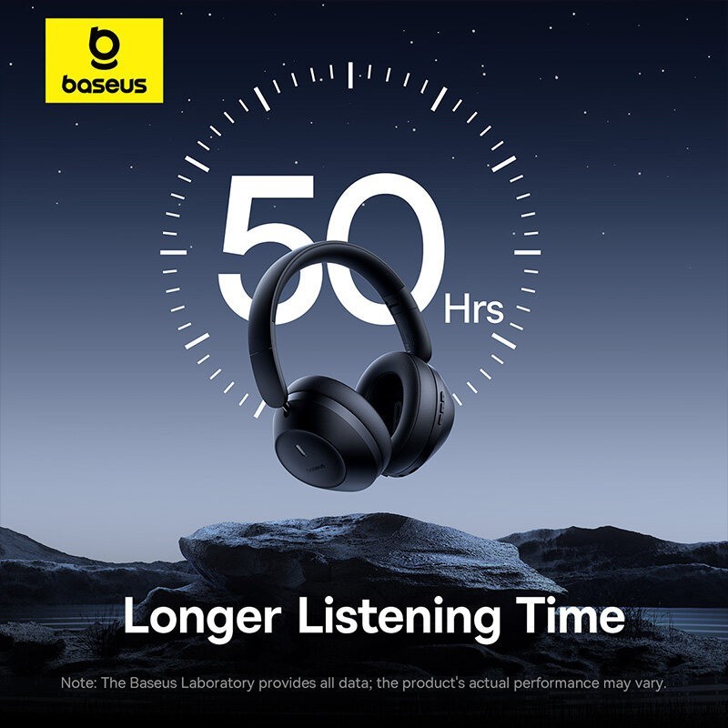 Baseus Bass 30 Max: Fones com Cancelamento de Ruído