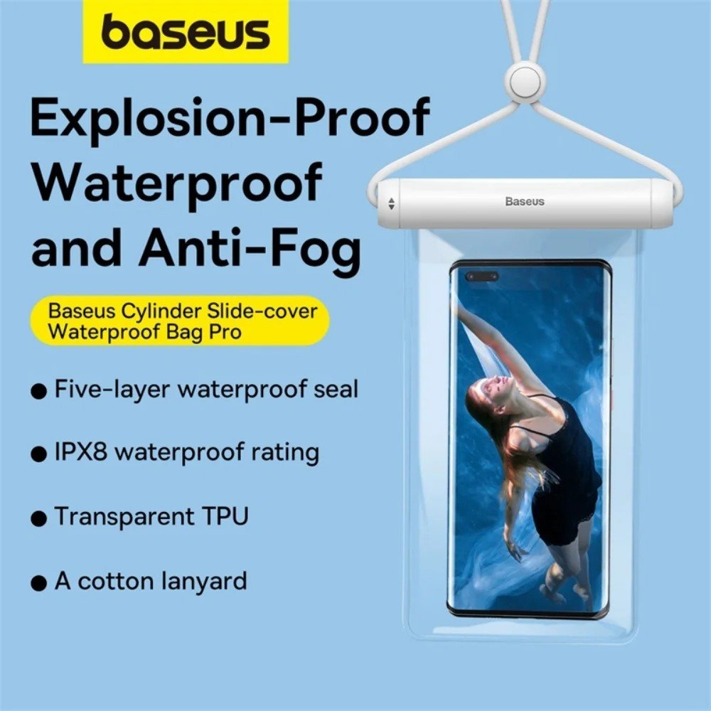 Baseus Capa à Prova D'Água: Proteja Seu Celular!