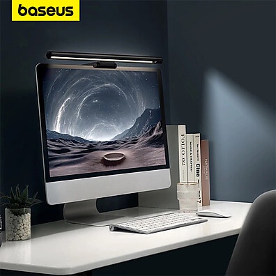 Baseus Luminária Monitor: Proteja Seus Olhos!