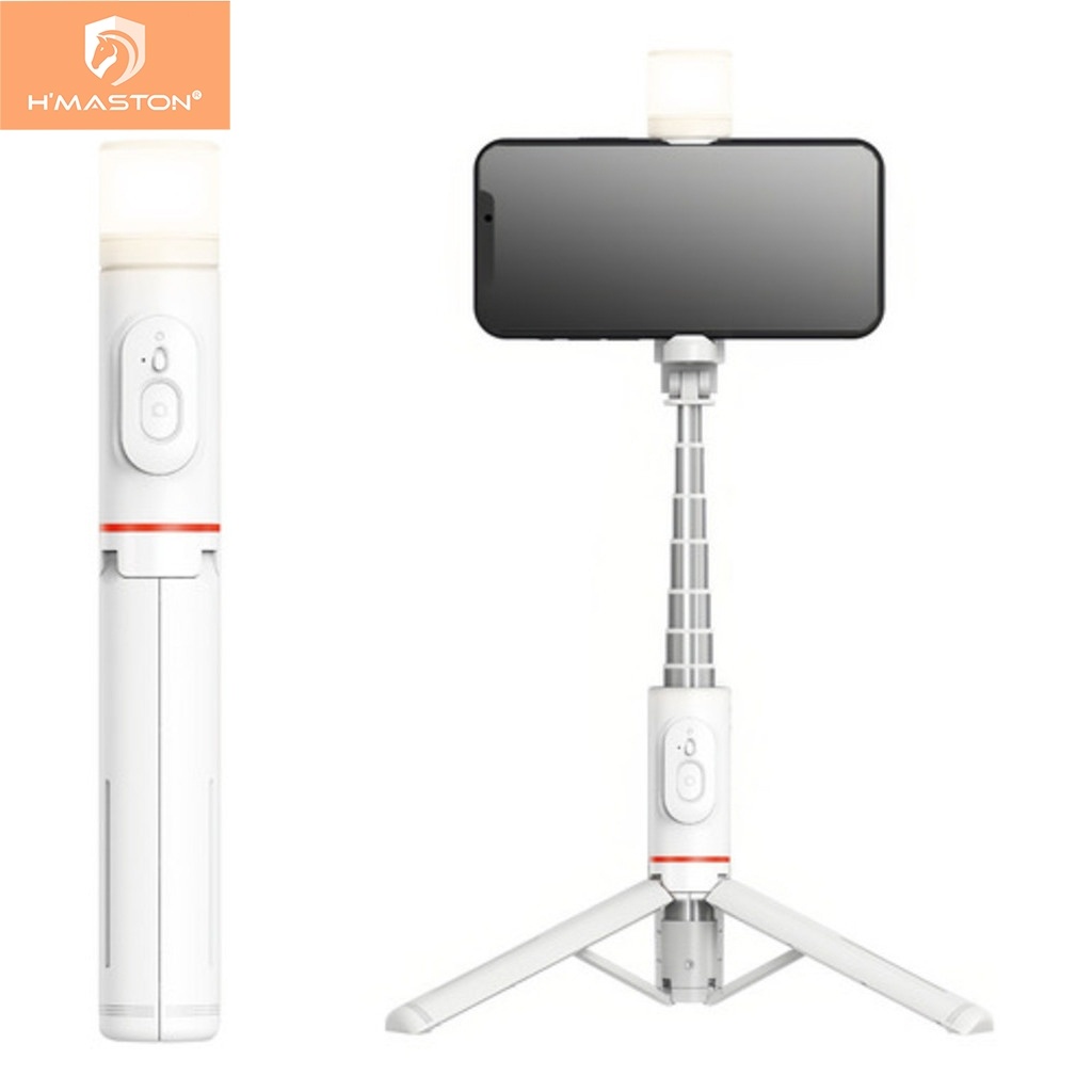 Bastão Selfie com Luz LED H'maston ZP-11