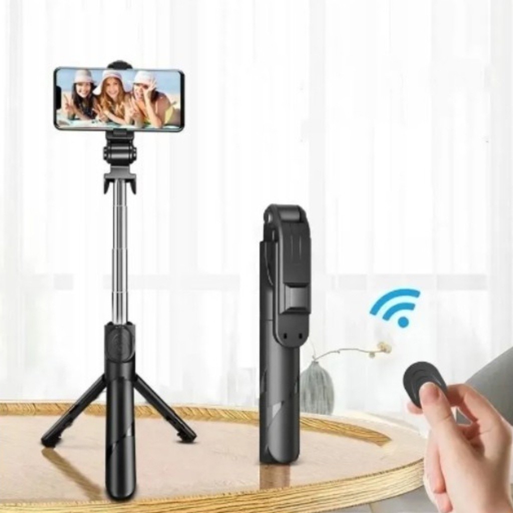 Bastão Selfie Tripé Bluetooth: Fotos e Vídeos Perfeitos!
