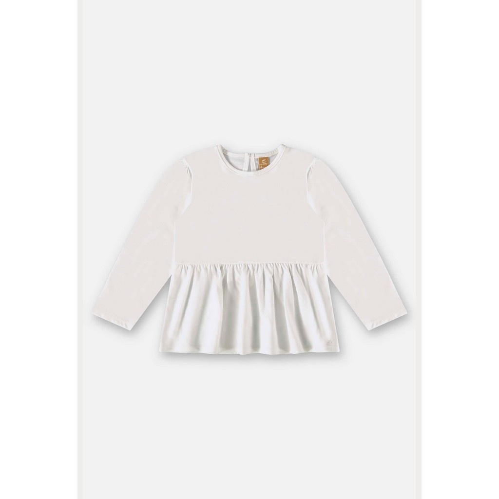 Bata Infantil Manga Longa: Conforto e Estilo!