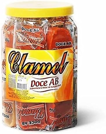 Doce de Abóbora e Batata Embalado Pote C/20 - Clamel