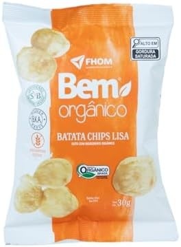 Batata Chips Lisa Bem Orgânico 30g
