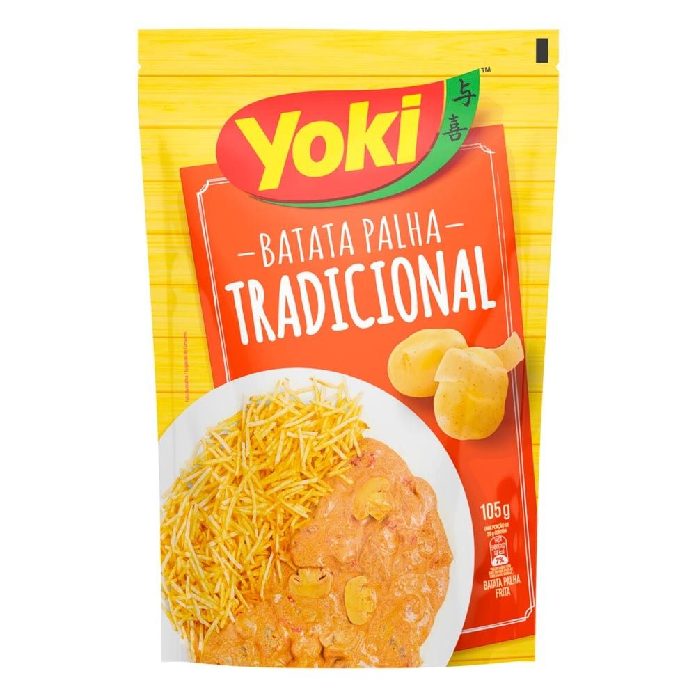 Batata Palha Yoki 105g: Crocância Irresistível!