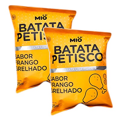 Batata Petisco Mió Frango Grelhado 45g – 2 Unidades