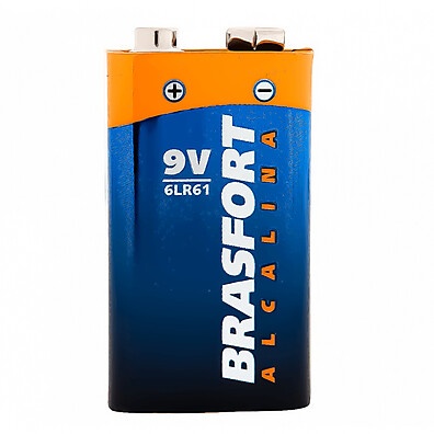 Bateria 9V Alcalina – Energia Confiável para Seus Dispositivos
