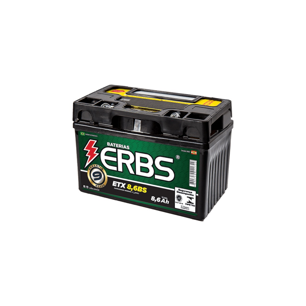 Bateria ERBS Moto Honda CB 600 F Hornet 8,6Ah Selada