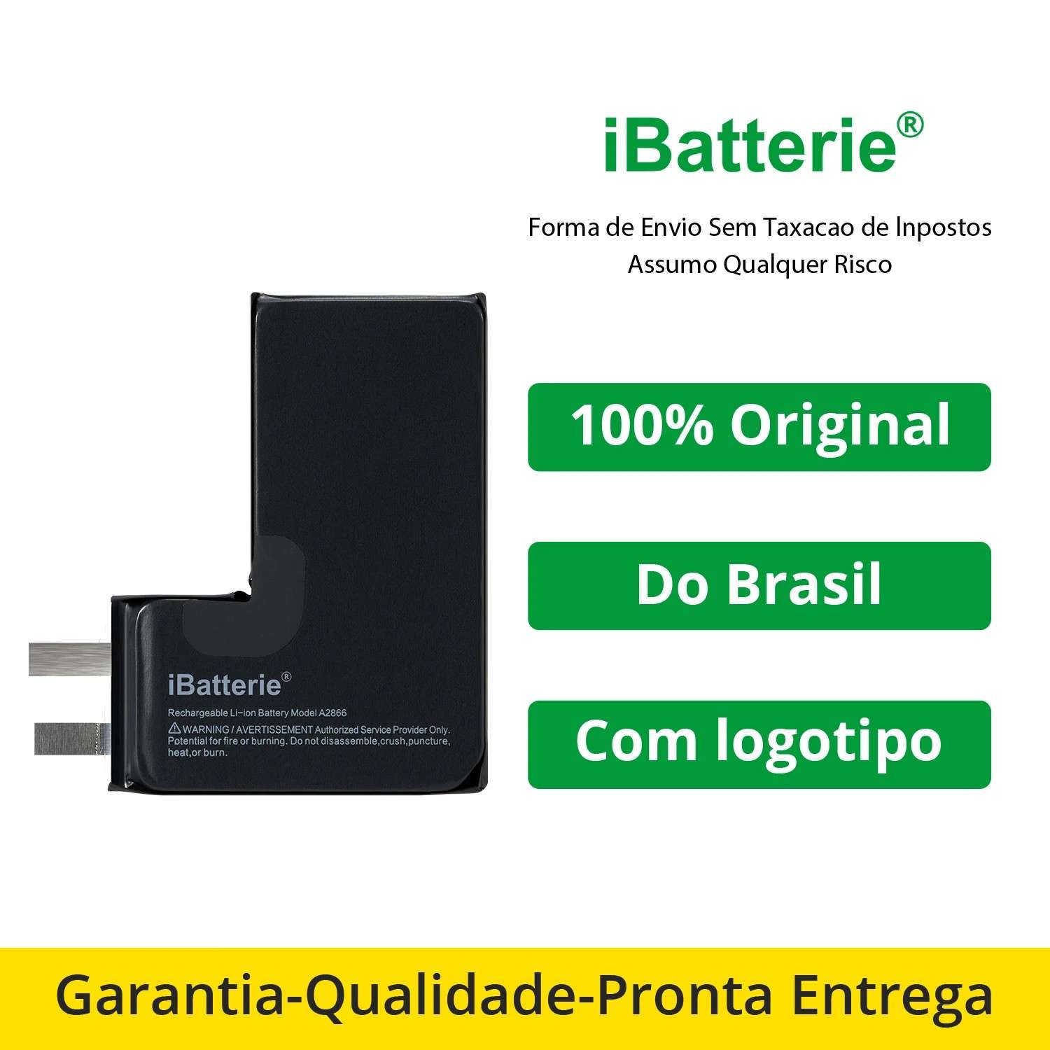 Bateria iPhone: 10x Células Recarregáveis Apple