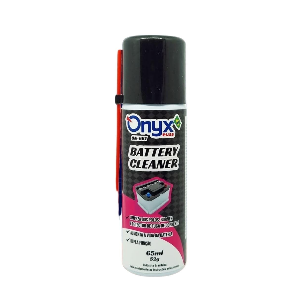Limpa Polos de Bateria Onyx Plus 65ml: Proteção e Detecção de Fugas de Corrente