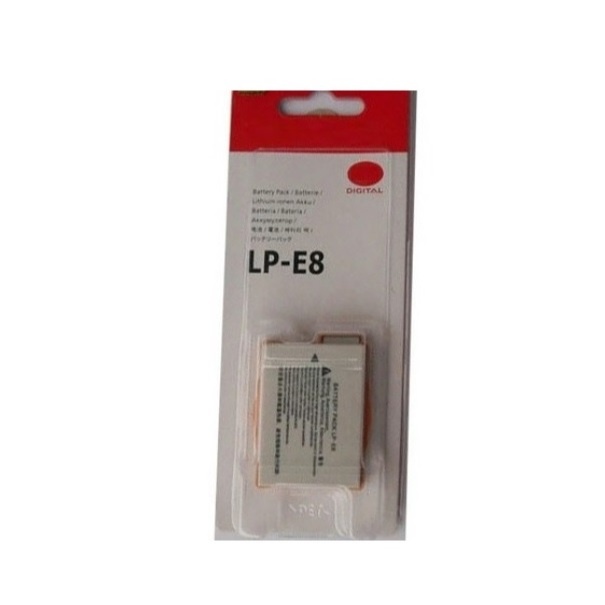 Bateria LP-E8 para Canon T2i/T3i/T5i: Alta Capacidade e Compatibilidade Total