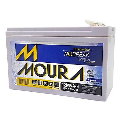 Bateria Moura 12V 9Ah: Energia Confiável!