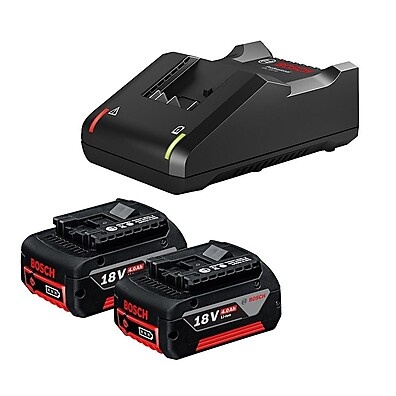 Baterias Bosch 18V 4.0Ah + Carregador: Potência Extra!