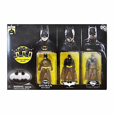 Batman 85 Anos: Colecione 3 Bonecos Icônicos!