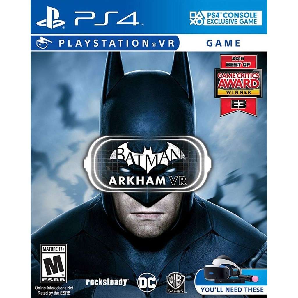 Batman Arkham VR PS4: Seja o Morcego!