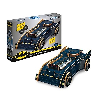 Batmóvel 3D: Quebra-Cabeça Xalingo para Fãs!