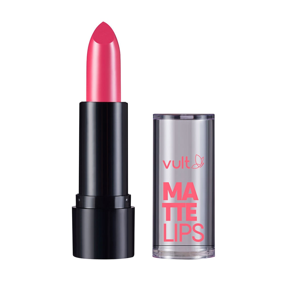 Batom Vult Matte Lips Rosa Magenta: Cor Intensa!