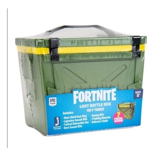 Baú Fortnite com Acessórios: Seu Kit Battle Royale!