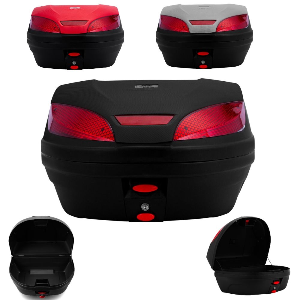 Bauleto 52L Smartbox: Espaço e Segurança na Sua Moto