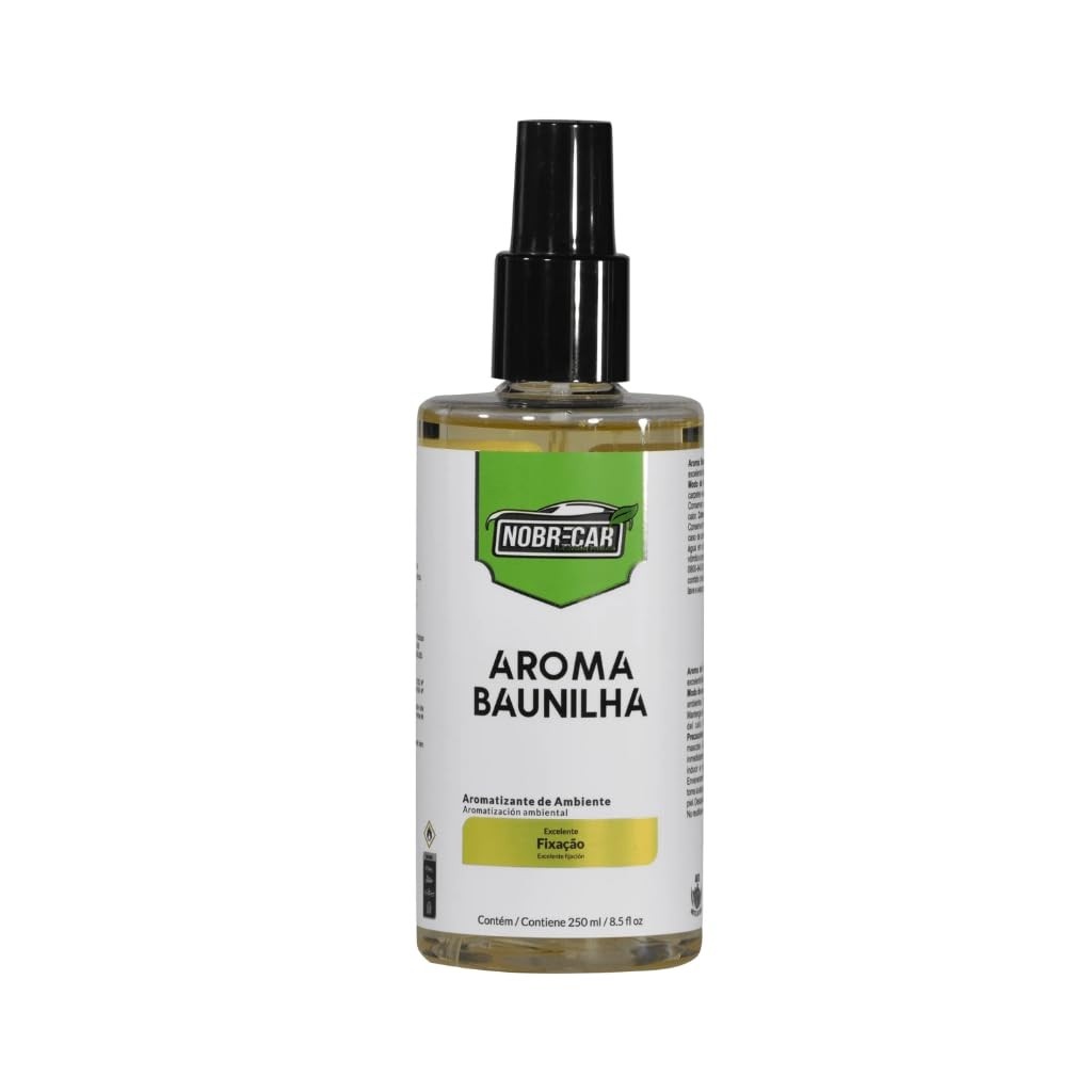 Aromatizante Nobrecar Baunilha 250ml: Transforme Seu Carro em um Oásis de Bem-Estar