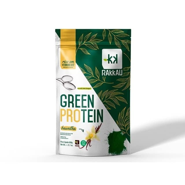 Green Protein Baunilha Vegana Rakkau 600g