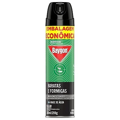Baygon 360ml: Acabe com Baratas e Formigas!