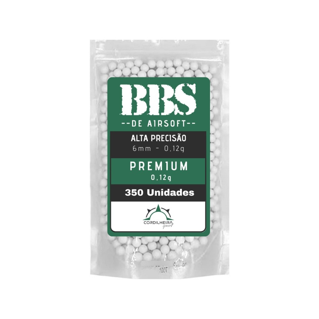 BBs Airsoft 0,12g 6mm: Precisão e Qualidade!