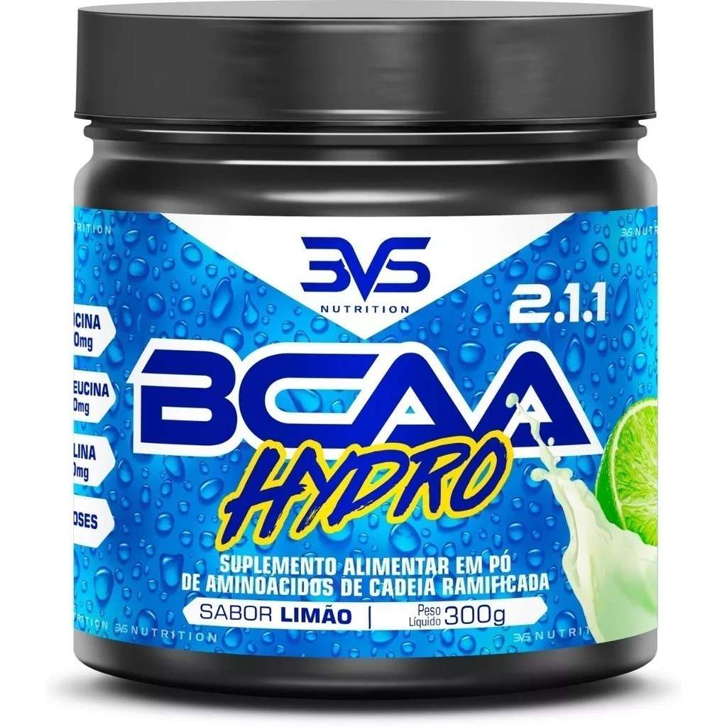 BCAA Hydro 3VS: Recuperação e Energia!