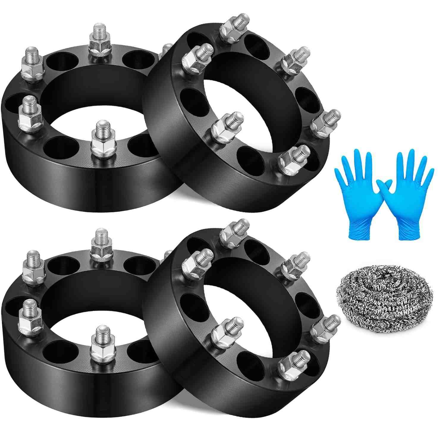 Espaçadores de Roda Hubcentric BDFHYK 6x139.7mm 5.1cm para Toyota, Lexus e mais | Alumínio Forjado 6061