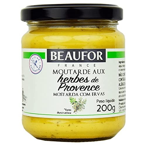 Mostarda Francesa BEAUFOR Herbes de Provance 200g