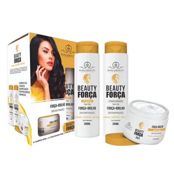 Beauty Força: Kit Capilar para Cabelos Fortes