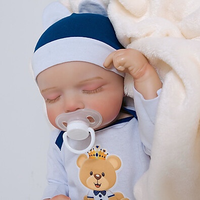 Bebê Boneca Reborn Siliconada – Realista e à Prova d’Água