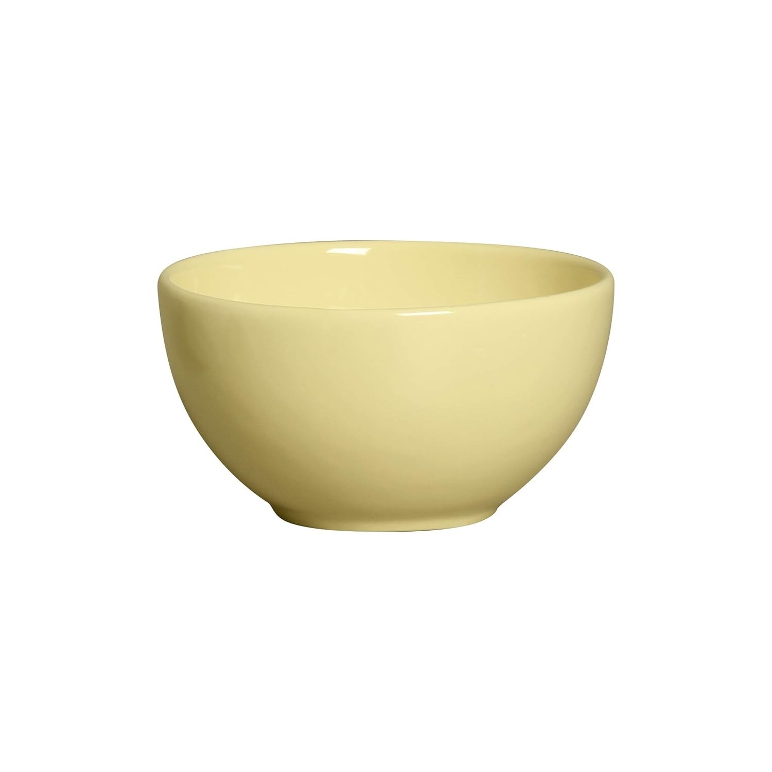 Conjunto Alleanza de 6 Bowls Slim Amarelo Bebê - Cerâmica Premium com Design Moderno