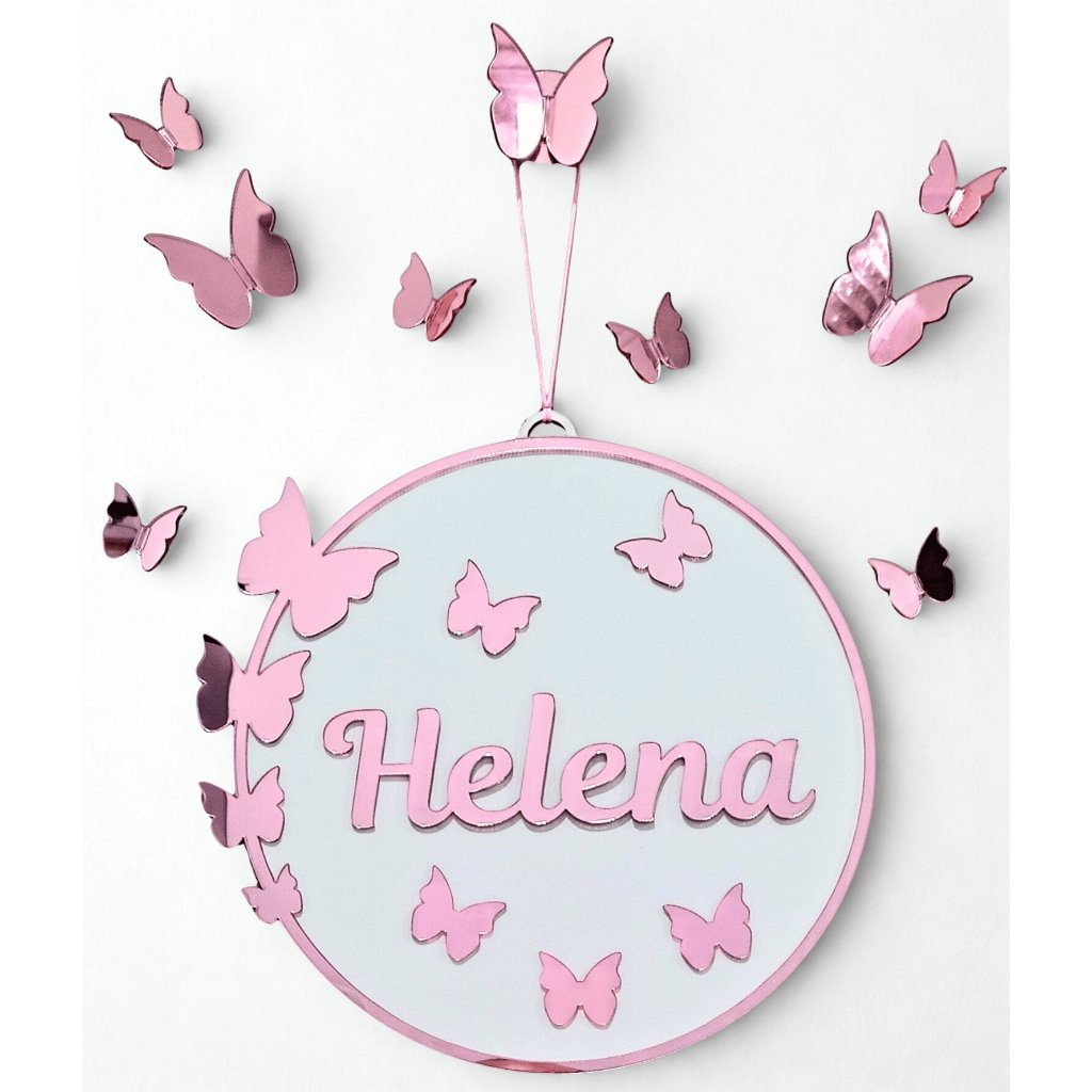 Guirlanda Personalizada para Porta de Maternidade e Quarto do Bebê
