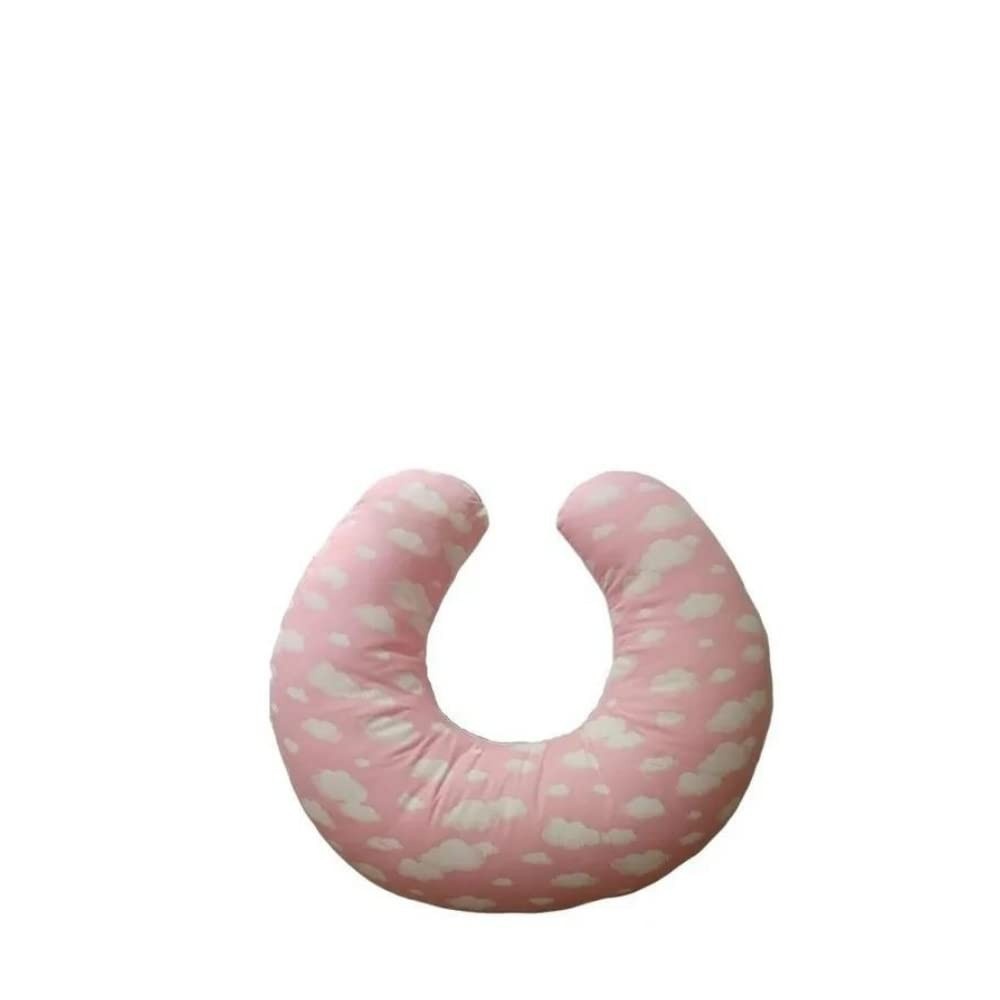 Almofada de Amamentação Bebê Luma Baby - Conforto e Estilo para Mães Modernas | Cor Nuvem Rosa