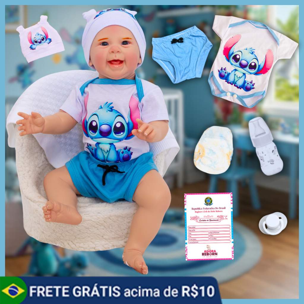 Bebê Reborn Menino: Realismo e Banho!