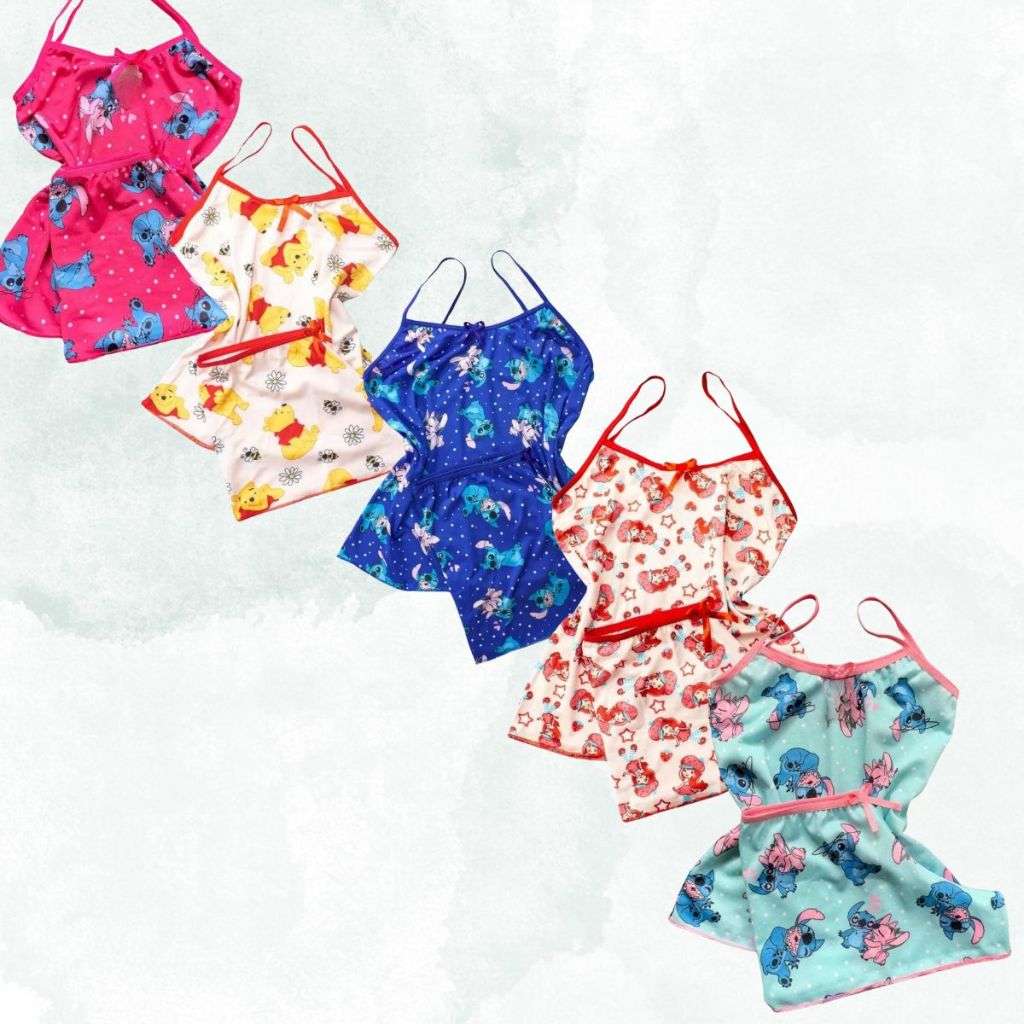 Kit 10 Pijamas Baby Dool Micro Estampado – Conforto e Estilo para o Seu Bebê!