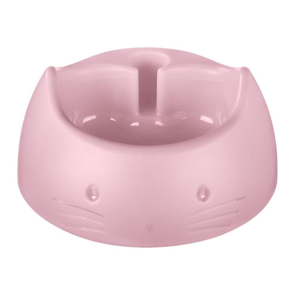 Bebedouro Gato Automático Rosa: Hidratação Divertida!