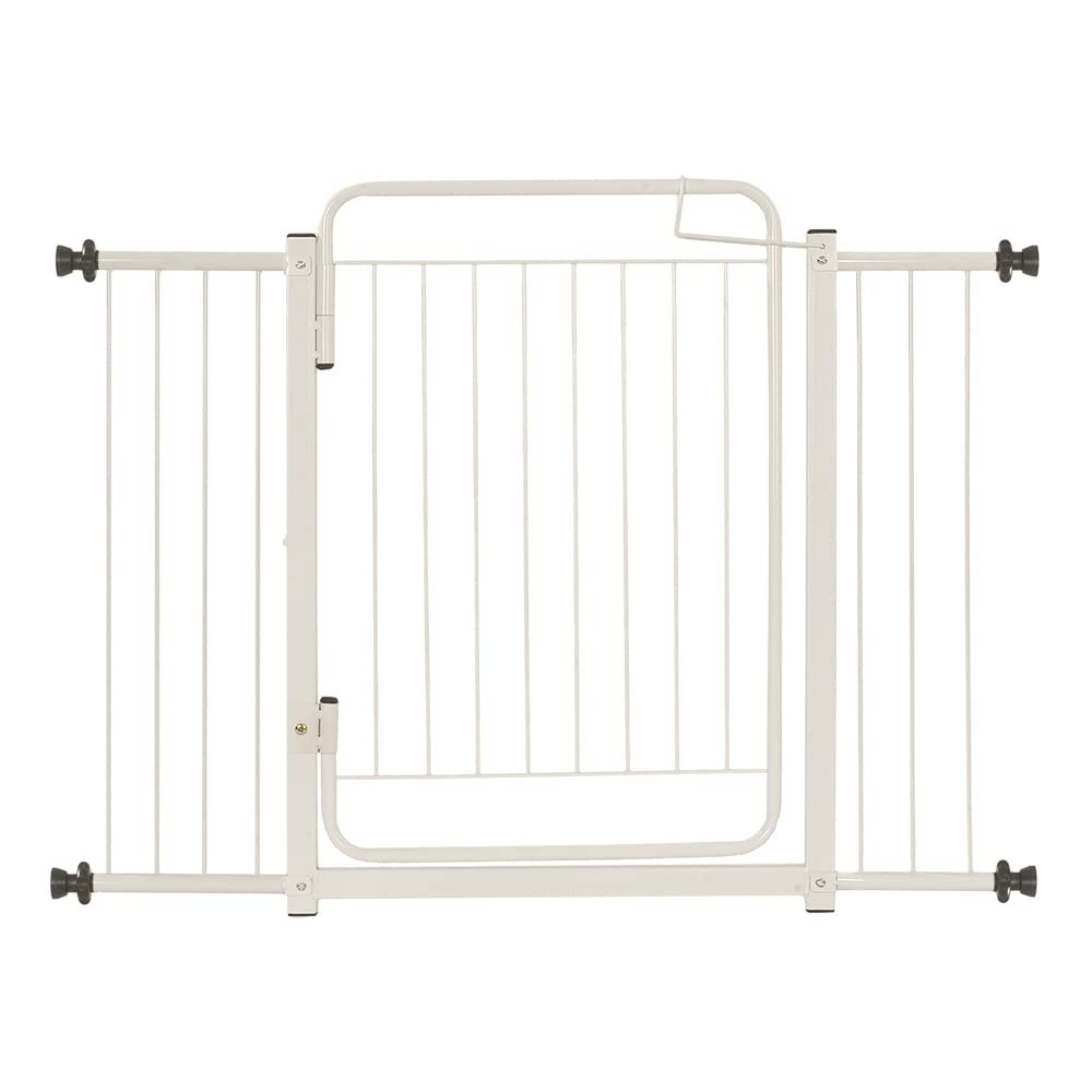 Grade de Segurança Reforçada 119-124cm | Proteção Total para Bebês e Pets | Instalação Fácil com Extensor