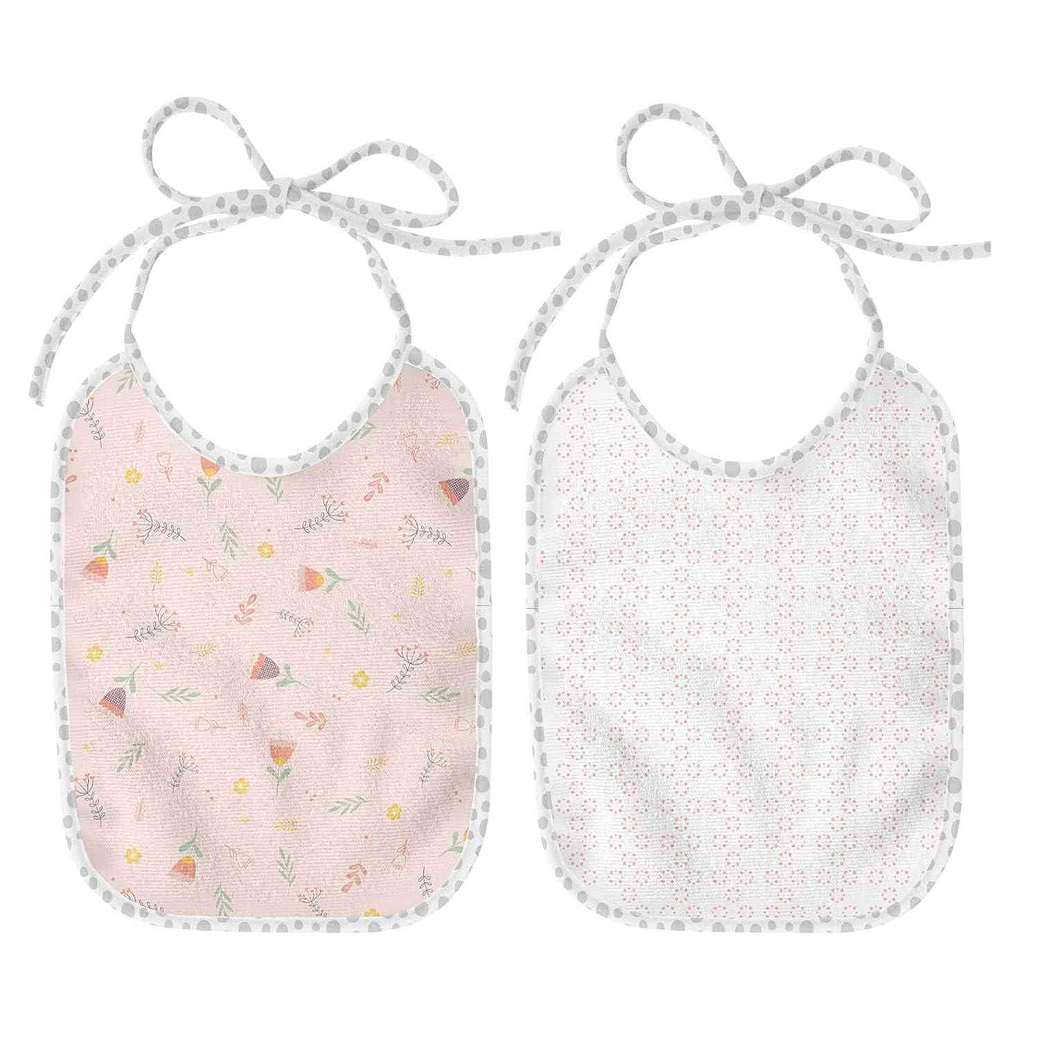 Babador Flanelado e Plastificado Papi Compose 25cm x 19cm - Proteção Macia e Prática para Bebês