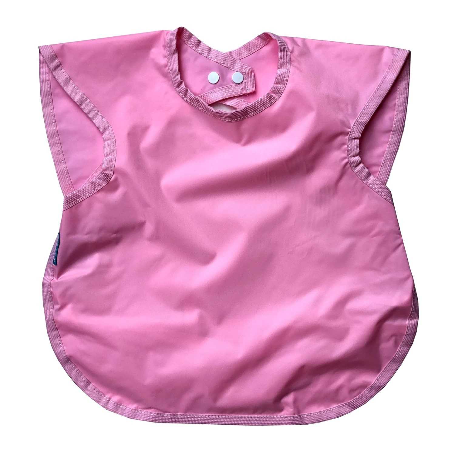 Babador Regata BLW Impermeável Rosa Claro - Proteção e Estilo para Bebês