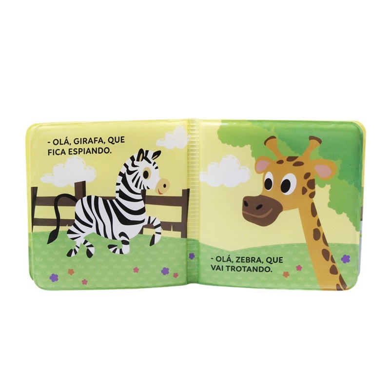Banho Divertido: Kit 4 Livros Impermeáveis para Bebês