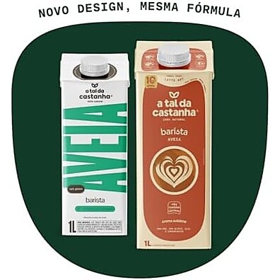 Bebida Vegetal de Aveia A Tal da Castanha Barista 1l
