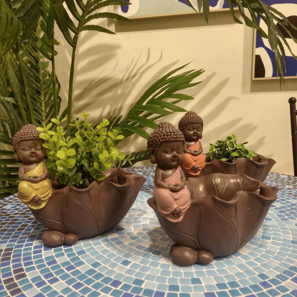 Cachepot Buda Banheira: Zen e Beleza 🌸