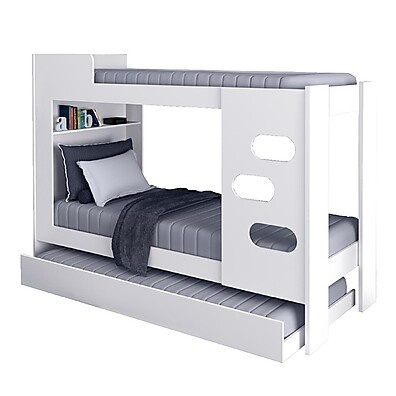 Beliche Floripa 0,88m Branco J&A: Otimize o Quarto!