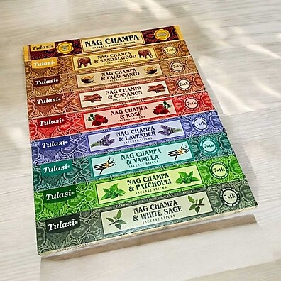 Incenso Nag Champa: Paz, Energia e Bem-Estar