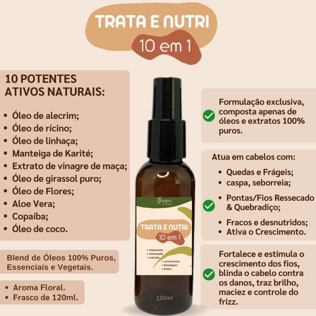 Óleo Capilar Crescimento & Força: 10 Benefícios!