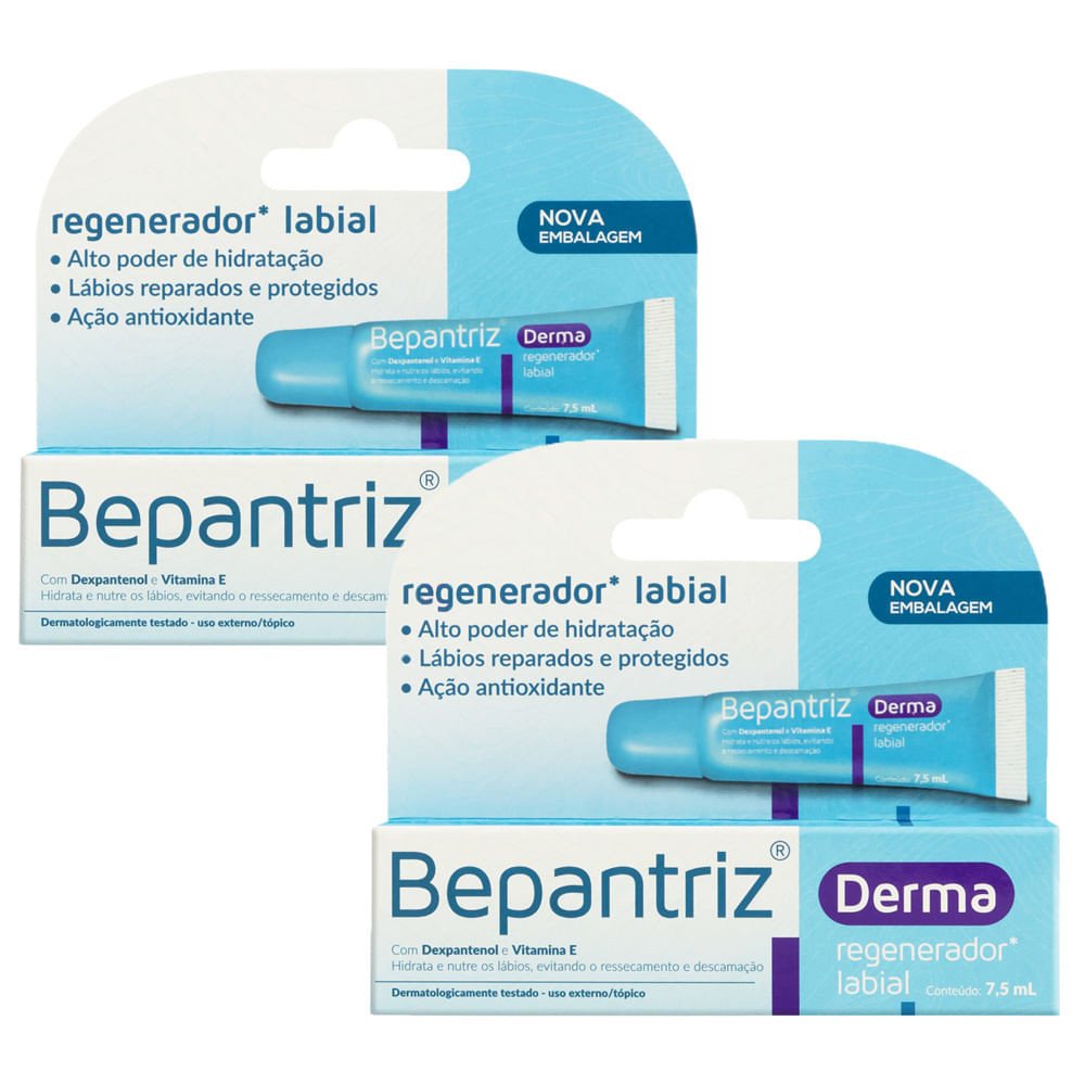 Bepantriz Derma: Hidratação Labial Intensa